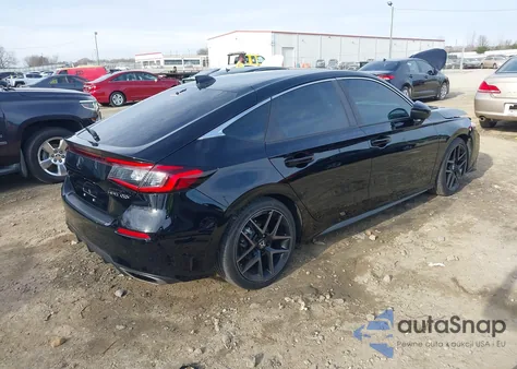 2024 Honda Civic Sport Touring from USA, damaged, VIN 19XFL1H86RE012563